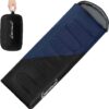 Clostnature Leichter Schlafsack für Camping – Outdoor Lässiger Deckenschlafsäcke mit Kleines Packmaß für Erwachsene, Damen, Herren, Wandern, Sport, Bergsteigen(Links Reißverschluss)