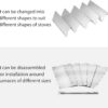b22be7376d6d8eb2 Folding Camping Stove Windscreen 12 Plates Aluminum Camping Stove Windshield with Carrying Bag Portable Camp Stove Wind Screen Outdoor Cooker Butane Burner Wind Shield