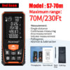 Aicevoos Digital Rangefinder 50M 70M 100M 120M Distance Meter Trena Laser Tape Measure Roulette Range Finder