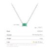 b23f4ff058e7cb63 Modian Authentic 925 Sterling Silver Green Tourmaline Necklace Pendant for Women Fashion Bijoux Wedding Statement Jewelry Gifts