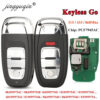 b24fbdb3b1506457 jingyuqin 315/433/868Mhz pcf7945AC Chip Smart Remote Car Key Fob For Audi A4 A5 A6L A7 A8 Q5 Keyless Go 754J 754D/H/F/C/B