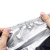 b25495c05278bd84 Boat Cover Yacht Outdoor Protection Waterproof Boat Cover Fabric Anti-smashing Tear Proof Silver Reflective 11-22FT