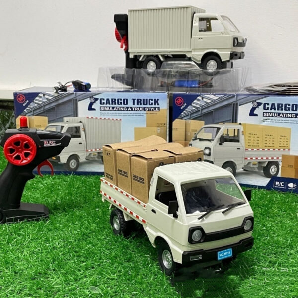 1:10/1:16 Wpl D12 Car Simulation Drift Climbing Truck Led Light Cargo Rc Electric Toy Model For Boys Christmas Surprise Gifts
