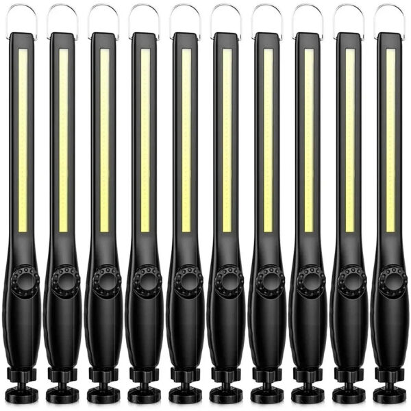 USB Rechargeable COB LED Flashlight Magnetic Work Light Powerful Portable Lanterna Built In Battery 3000Mah Camping Torch Lamp
