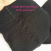 2Pc 150D Microfiber Thermo Fleece Lined Tights Pantyhose in Solid Black Color Super Warm Winter 211204