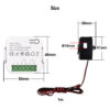 b2a0ad77b63f5a73 Tuya Smart New WiFi Energy Clamp Bidirectional Meter with Buzzer Alarm for Threshold App Monitor Export Import Power AC110V/240V