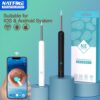 b2a27e4e8a3f6641 Smart Visual Cleaner 1296P Ear Sticks Otoscope USB C Charging Endoscope Wax Removal Tool Earpick Mini Camera Health Care