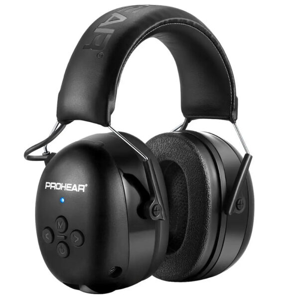 ZOHAN Electronic Headphone 5.0 Bluetooth Earmuffs Hearing Protection Headphones for Music Safety Noise Reduction Charging