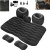 b2b5297469669fe9 Vextone Inflatable Air Mattress Rear Back Seat Car Bed - PVC Thickened Travel Camping Air Mattress for SUV Cars, Gray Sleeping Car Mattress - Universal Fit, with Pillows, Piers, Repair Pad