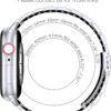 b2c6cd2a30a14ce9 EPULY Compatible with Apple Watch Band 42mm 44mm 45mm 38mm 40mm 41mm, Business Stainless Steel Metal Wristband for iWatch SE & Series 7 6 5 4 3 2 1 for Men Women (Silver, 41mm 40mm 38mm)