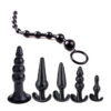 b2cdf335d20411d0 6pcs Butt Plug Training Kit Sexual Lubricante Anal Set Beginners Couples Gay Lesbian Sex Toys Flirt for Women Men