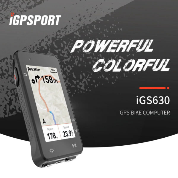 b2ceb13472f2926c iGPSPORT igs630 Computer ANT+ Wireless Bike Speedometer Bluetooth GPS route navigation notification Odometer