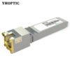 b2f3afe908b5e9a4 Gigabit SFP + to Rj45 10G/2.5G 30m/100m Copper Modules, Optical Module, Compatible for Cisco, Mikrotik, Ethernet Optic Switch