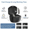 Rechargeable Digital BTE Hearing Aid Adjustable Volume Deaf Mini Sound Amplifier Portable Elderly Hearing Amplifier
