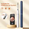 b3025fc0fee3e7cd Visual Endoscope 3.2mm Camera Len Electric Cleaner Otoscope Wax Removal 8MP HD Pixels Ear Tweezer Kit Tools