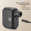 b30c2c10444ae3fc ROCKBROS Electric Mini Bike Pump 100PSI Type-C Rechargeable Air Inflator Bicycle Pump MTB Road AV FV Valve Cycling Electric Pump