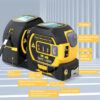 3in1 Laser Rangefinder 5m Tape Measure Ruler LCD Display Distance Meter Measurement Device Area Volumes Surveying Equipment