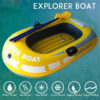 b32ecccb67f2efd4 Iatable 2 People PVC Canoe Kayak Rubber Dinghy Thicken Foldable Drifting Fishing Boat Raft With Air Pump And Paddles