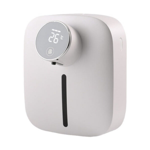 New Soap Dispenser Automatic Wall-mounted Rechargeable Temperature Display Liquid Foam Dispensers Hand Sanitizer hine