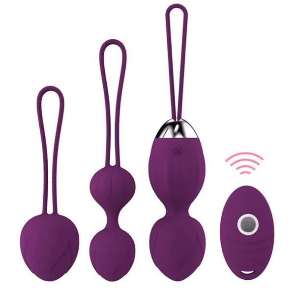 b33bdfdaa21acc65 Wireless Remote Control Vagina Egg Tighten Exercise Vibrator For Women Kegel Balls Ben wa Ball G-Spot Vibrators Vagina Sex Toys