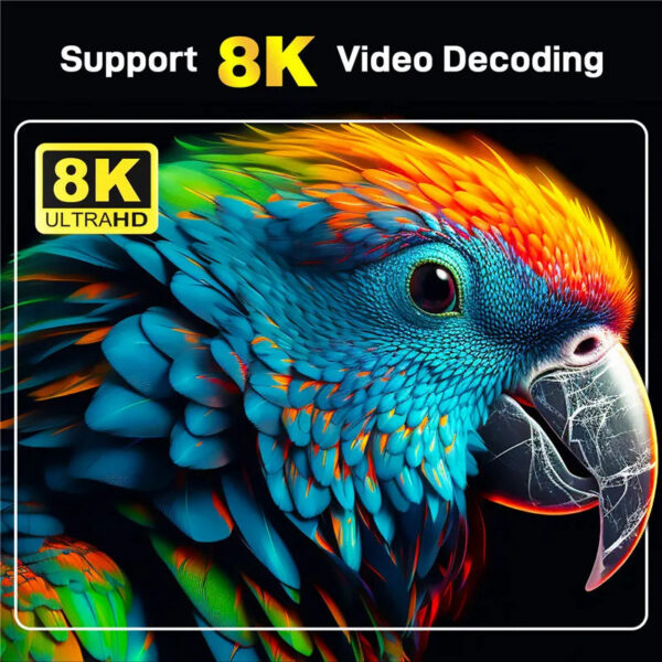 LEMFO DQ10 ATV Mini Stick Android13 Support 8K Video 4K Wifi6 Allwinner H618 Quad Core Cortex A53 Voice Remote Smart TV Box