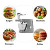 2025 new Stand Mixer Attachment Food Grinder Set Kitchen Grinding Tools for Kenwood Chef / Chef XL, KVC, KVL, kMix,also fit SMEG