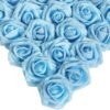 b35728b4a3bd4bd8 IPOPU Artificial Flowers, 25pcs Foam Glitter Roses Glitter Foam Rose Foam Rose with Stem for DIY Wedding Bridal Bouquet Home Party Decoration(Coffee)