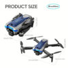 b36517b57471d0e4 S8S GPS Drone 5G Wifi 8K HD Dual ESC Camera Optical Flow 360° Obstacle Avoidance Brushless Motor RC Foldable Quadcopter 9000M