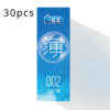 b3697530f05b9dc4 30pcs Condoms for Men Ultra Thin 0.02 Natural Latex Lubricated Cock Condom Intimate Penis Cock Sleeve for Adults 18 Sex Toys