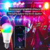 Tuya LED Bulb E27 APP Control Dimmable Light Bluetooth RGB Lamp 220V Bedroom Decoration Party Lighting Smart Life