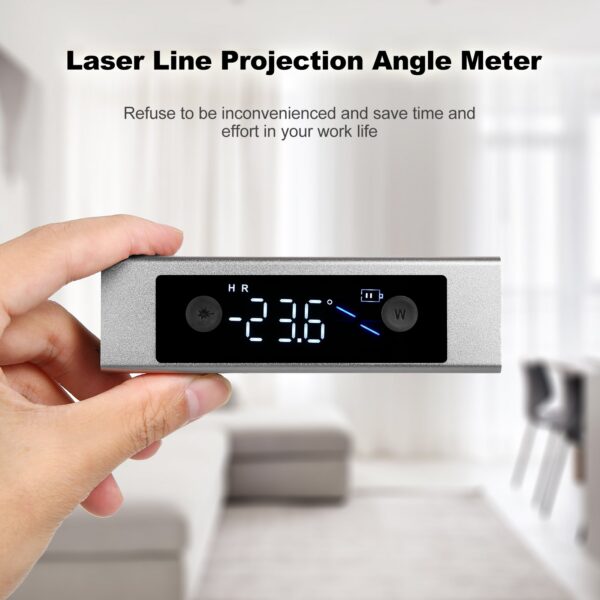 b37a27ec8ed7399b Level Digital Finder Angle Gauge Inclinometer with Backlight,Fast Precise Rechargeable Laser Measurement Device