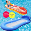 2024 Outdoor Foldable Water Hammock Iatable ating Swimming Pool Mattress Party Lounge Bed Beach Sports Recer Recreation