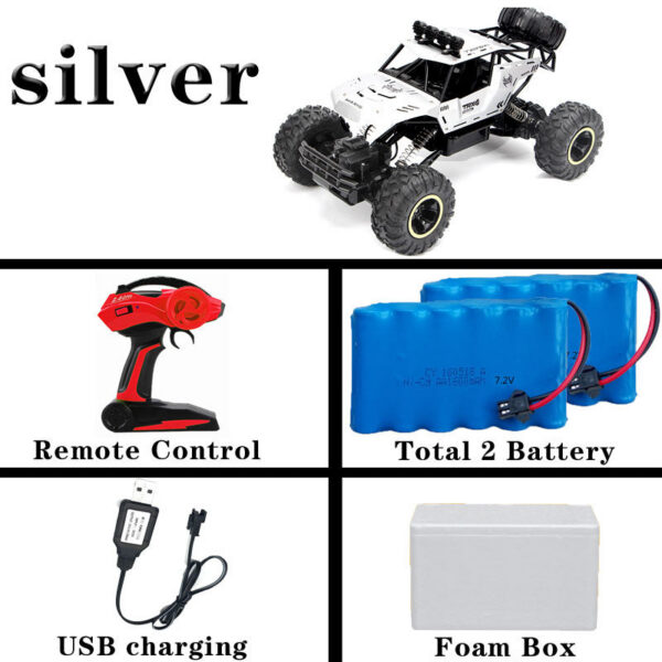 1:12 / 1:16 4WD RC Car With Led Lights 2.4G Radio Remote Cars By Off-Road Control Trucks Boys Toys for Children
