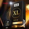 b398e0f9c8f45148 Dots Condoms for men delay ejaculation G spot dotted ribbed penis sleeve cock Natural latex Pleasure Condom sex toys adults 18+