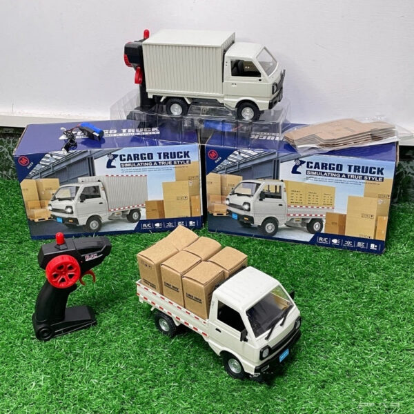 1:10/1:16 Wpl D12 Car Simulation Drift Climbing Truck Led Light Cargo Rc Electric Toy Model For Boys Christmas Surprise Gifts
