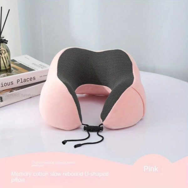 U Travel Memory Cotton Pillow Neck Motor Cars And Aeroplanes Nap Magnetic Fabric Ushaped