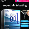 OLO Ultra-thin 001 Large Hyaluronic Acid Durable Delayed Lasting Lasting Sex Condom No Feeling Smooth Surface
