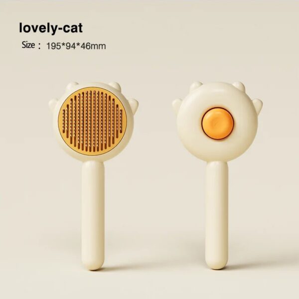 b3d23201896acbff Pet Comb One-Key Hair Removal Brush Magic Massage Grooming Needle Scratcher For Cat Dog Cleaning Care Supplies