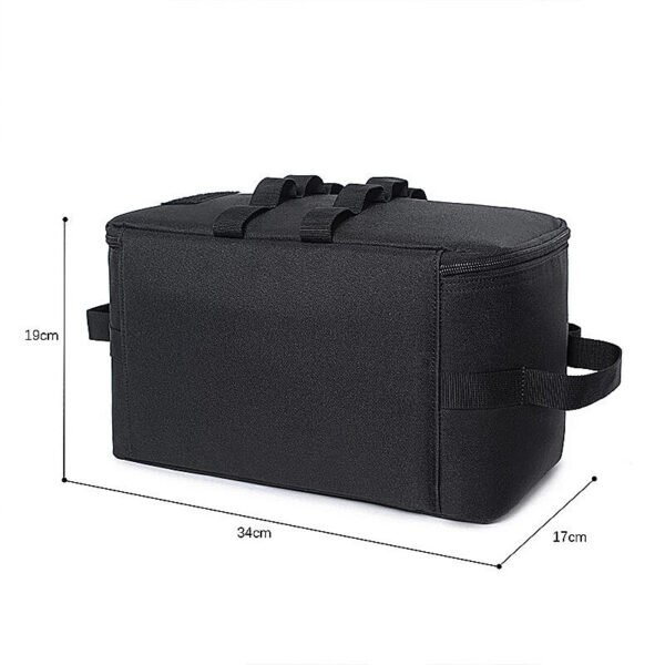 b3dad8dbf4ba1707 Outdoor Camping Tank Storage Large Capacity Ground Nail Tool Gas Canister Picnic Cookware Utensils Kit Bag