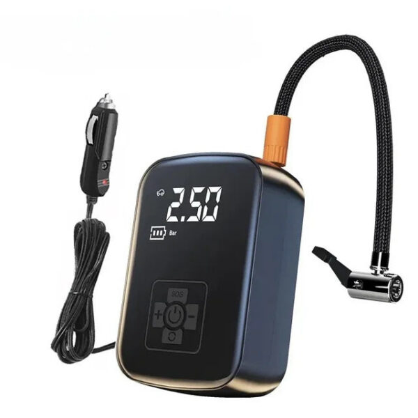 LEIBOO Wireless Car Compressor Air Electric Tire Iator Pump for Motorcycle Bicycle AUTO Tyre with Digital Display