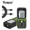Huepar LM100A Rangefinder 330Ft/100M Backlit LCD Laser Measure M/In/Ft with Li-ion Battery & Electric Angle Sensor
