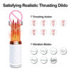 b41b5add41effa24 Automatic Thrusting Dildo G spot with Suction Cup Toy Women Adult Hand-Free Sex Fun Anal Vibrator for Orgasm