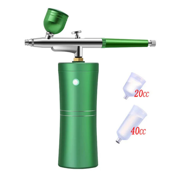 b4276051a335bdfa 7.4v With Portable Air Brush Nails For Nail Art Paint Painting Crafts Airbrush Compressor