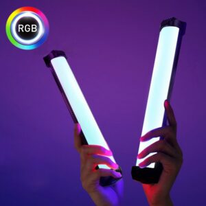 Portable RGB Magnetic Photography Lighting Handheld LED Stick Lamp Vlog Fill Light For YouTube Video Picture Shooting