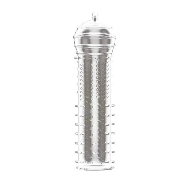 Adult Penis Sleeve Reusable Condoms Sex Toys for Men Delay Ejaculation G Spot Stimulation Safer Contraception Cock Ring Extender