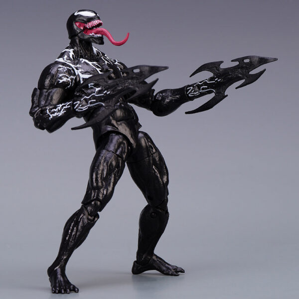b440396c4243cd8f Venom Action Figure SHFiguarts Symbiote Head Carving 2.0 SHF Movable Movies Model Doll Collectible Kids for Toy Gift