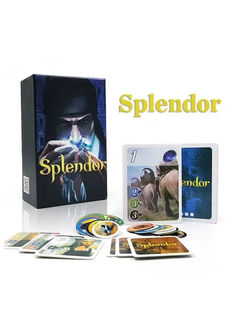 b4409f081f20ec57 English Spanish version Splendor Family .Strategy . 2 to 4 players Board Game