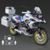 b4433d2c35f84be1 1/9 R1250 GS ADV Alloy Racing Diecasts Street Sports Motorcycle Model Simulation With Light Collection Kids Toys Gift