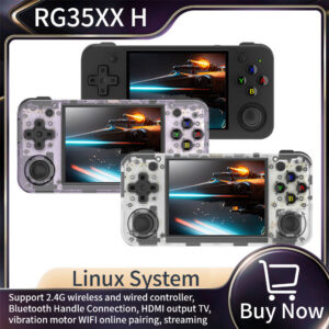 RG35XX H Game Console Linux Classic Gaming Retro Player Joystick Portable 3.5IPS Screen 3300mAh Battery PSP Gift