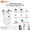 b44d84c3b5797eed 1PCS Tuya Smart Curtain Robot, Roman Rod Track, APP Control,Single/Double (Works With Tuya Gateway For Remote Control)